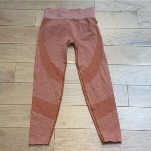 PINK Victoria's Secret Heathered Peach Leggings